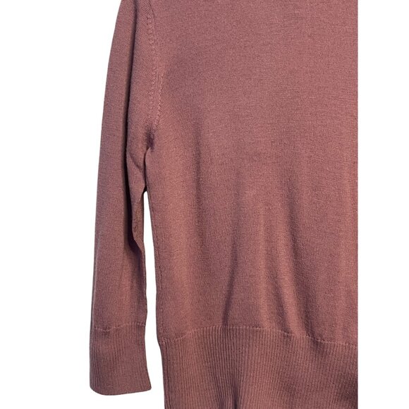 Banana Republic Women's M Turtleneck Extra Fine Italian Merino Wool Sweater Soft - Picture 5 of 13